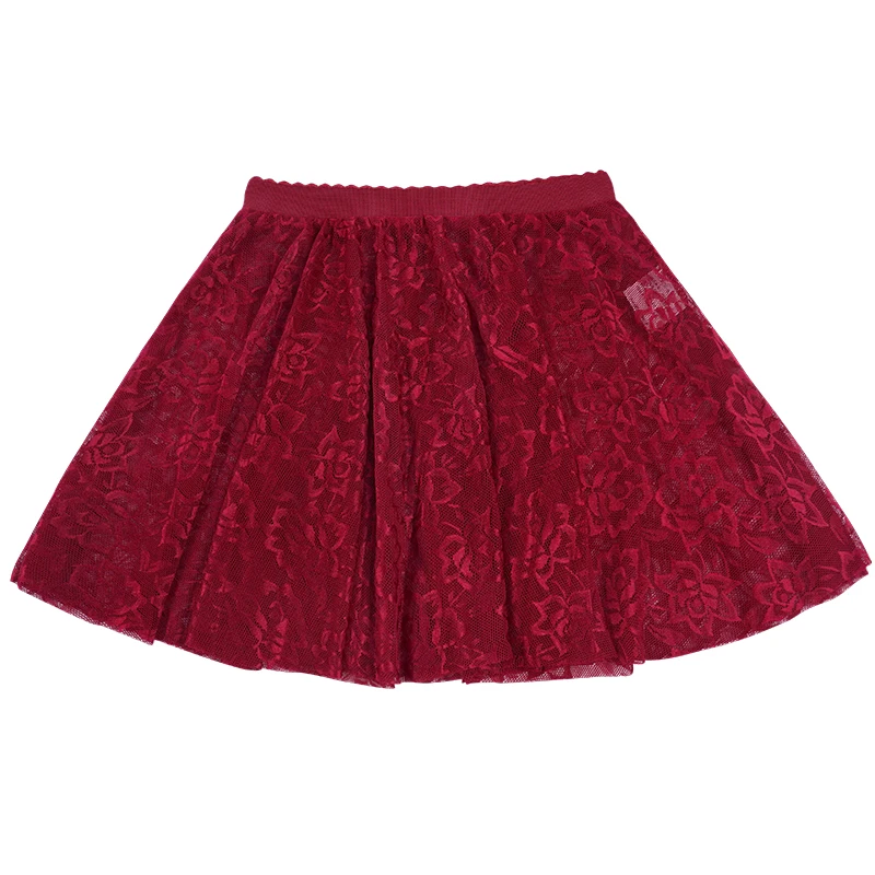 Girl Ballet Skirts Elastic Waist Lace Dance Skirt Kids Short Mini Skirt Dress Ballerina Skirt Ballet Dance Costumes for Children