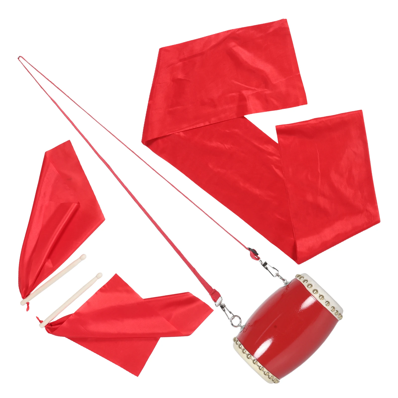 Instrumento de tambor de cintura, tambores chinos, estilo danza folclórica, instrumentos de percusión de mano tradicionales, pandereta