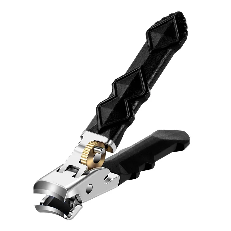 Anti-Splash Nail Clippers Curved Large Opening Thick Toenail Clippers Diagonal Pliers Nail Scissors Household Manicure Tools