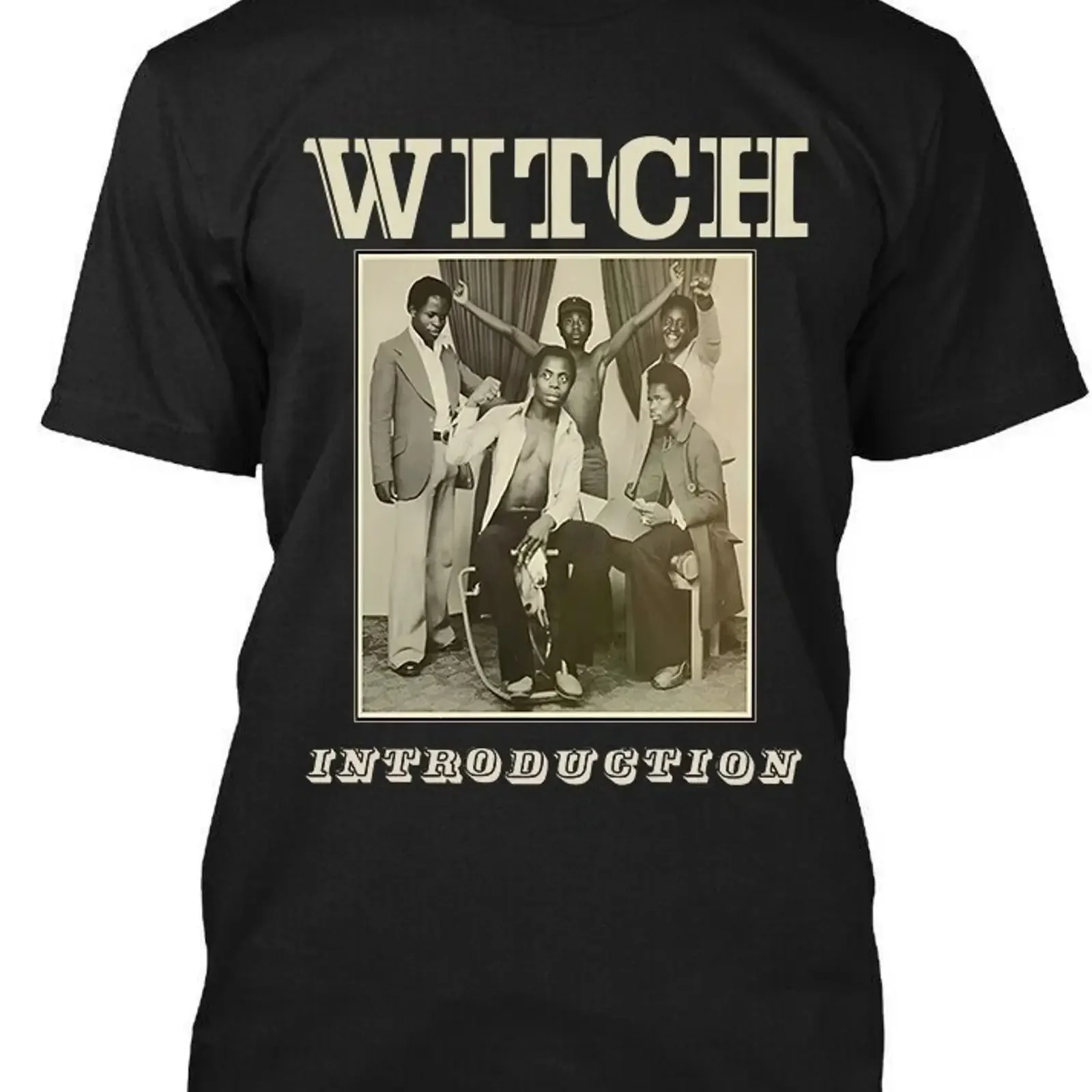 Лимитированная новая футболка Limited New Witch Introduction Zambia Blues Garage Music Classic, размеры S-4XL, винтажная, с эффектом потертости, уличный стиль, унисекс.