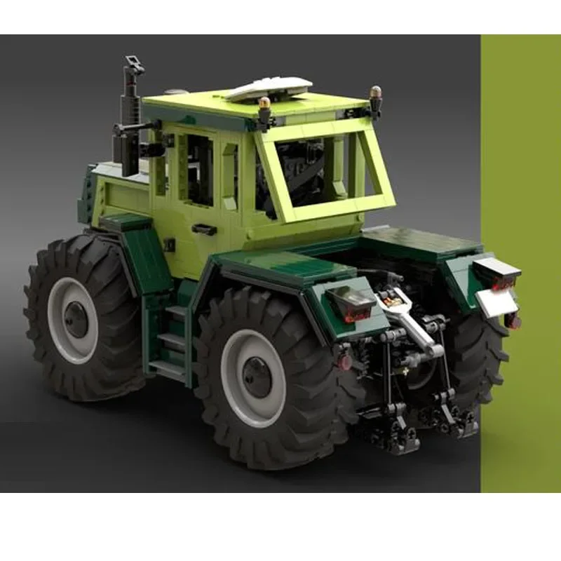 Tractor 1500 - RC Equipment MOC-164809 Farm Machine Building Block Toy Model (Without Motor) 1355PCS DIY Birthday Gift for Kids