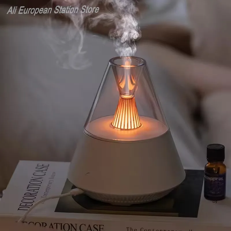 Difusor de Aroma portátil para el hogar, humidificador de aire USB, aceite esencial, luz nocturna, generador de niebla fría, pulverizador para regalo, dormitorio, Control remoto