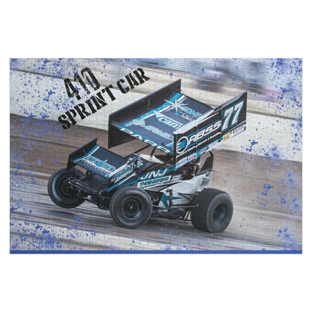 

Big 410 Sprint Car Jigsaw Puzzle Woods For Adults Wooden Animal Customized Toys For Kids Custom Gift Puzzle