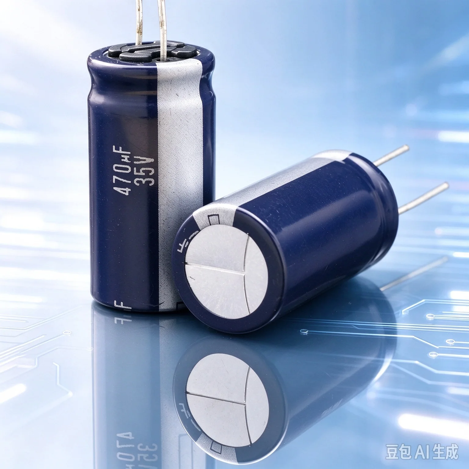 10pcs-for-panasonic-hf-vintage-discontinued-audio-decoupling-electrolytic-capacitor-35v-470uf-made-in-japan