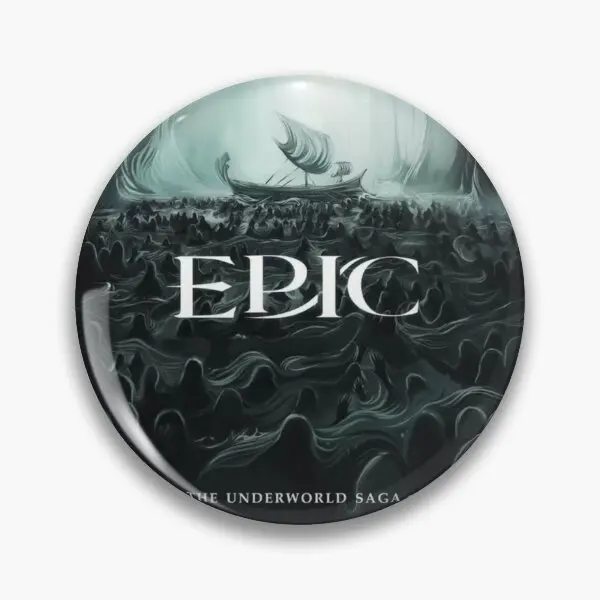 Epic The Musical The Underworld Saga-Pin de botón suave, ropa divertida de amante de dibujos animados, joyería de Metal, broche creativo, decoración de Collar