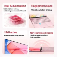 Manufacturers' Pink 15.6 Inch N95 11th Gen 4 Core 4 Thread 16G DDR4 32GB Windows 11 Computer Student Education Laptop 2