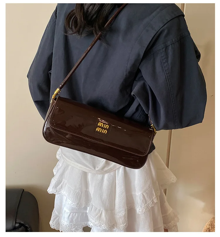 

​​"2025 Trendy Korean Retro Shoulder Bag Women's Simple Messenger Bag Casual Crossbody Underarm Purse"​​