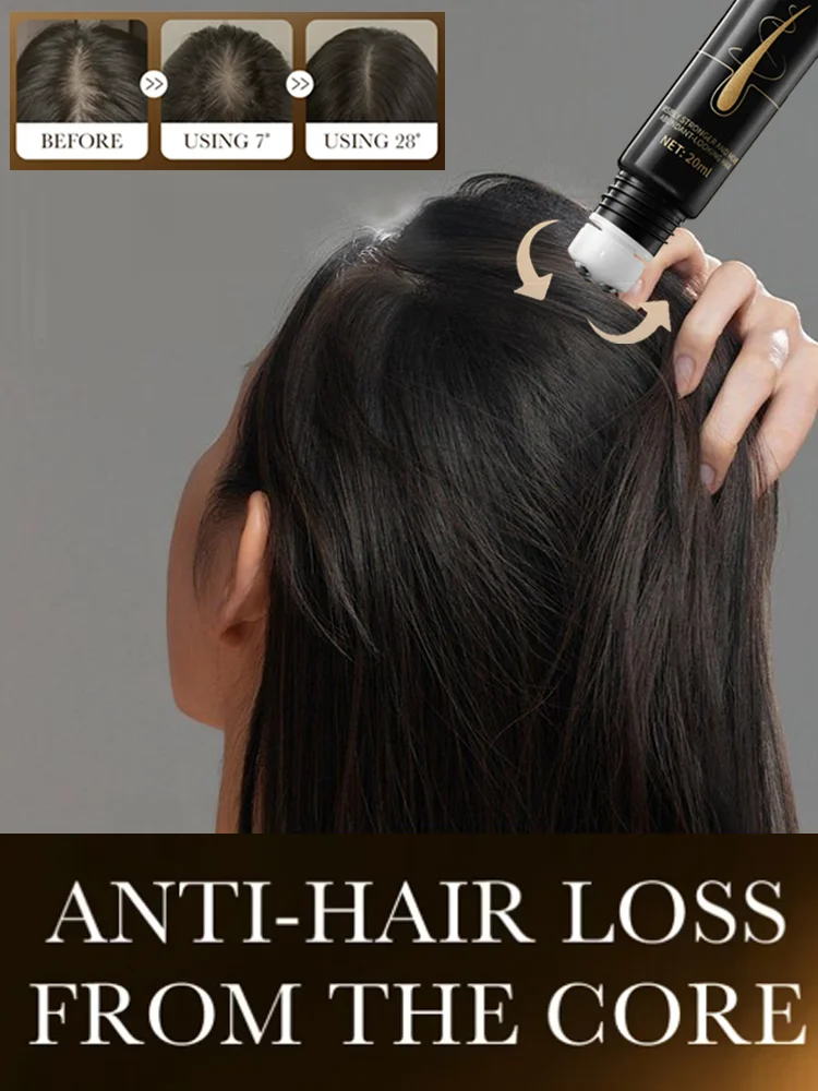 

Rapid Hair Growth Roller for Thinning Hair - Visible Thickness Boost in 30 Days, Men & Women Approved
