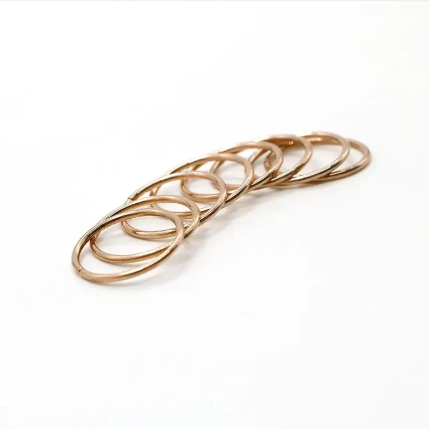 Induction Heating Machine Parts Welding Brazing Ring Silver Ring Copper Solder Ring for Copper Welding Fitting