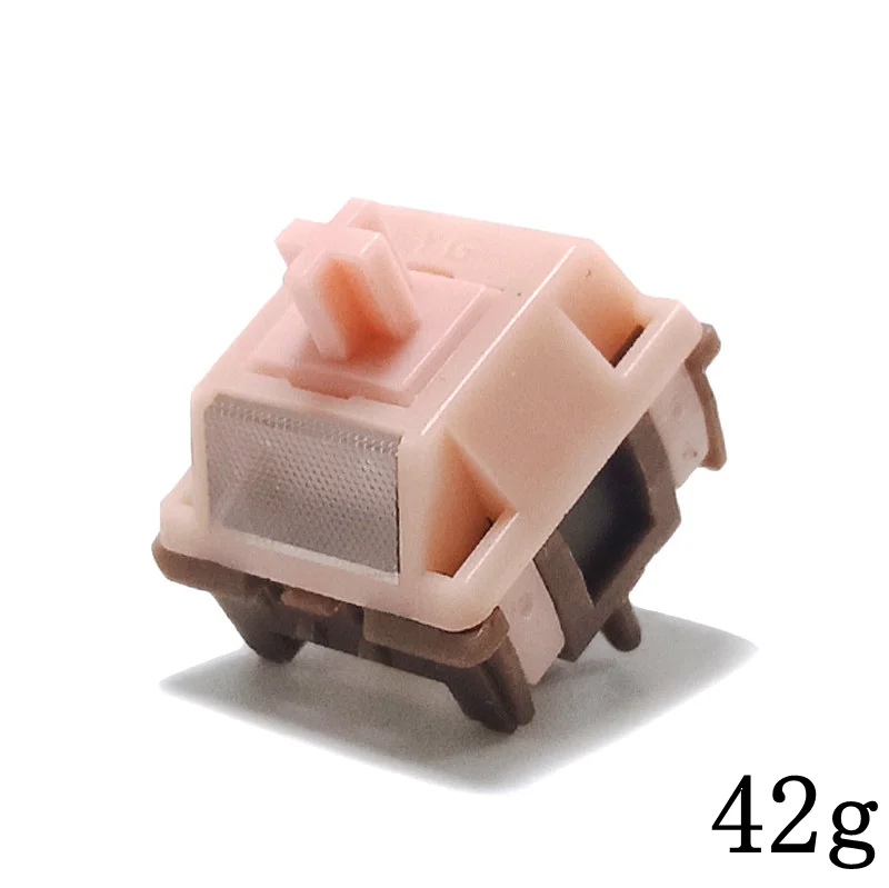 HMX Dirty Pink Switch Thocky early bottom-out Linear Keyboard