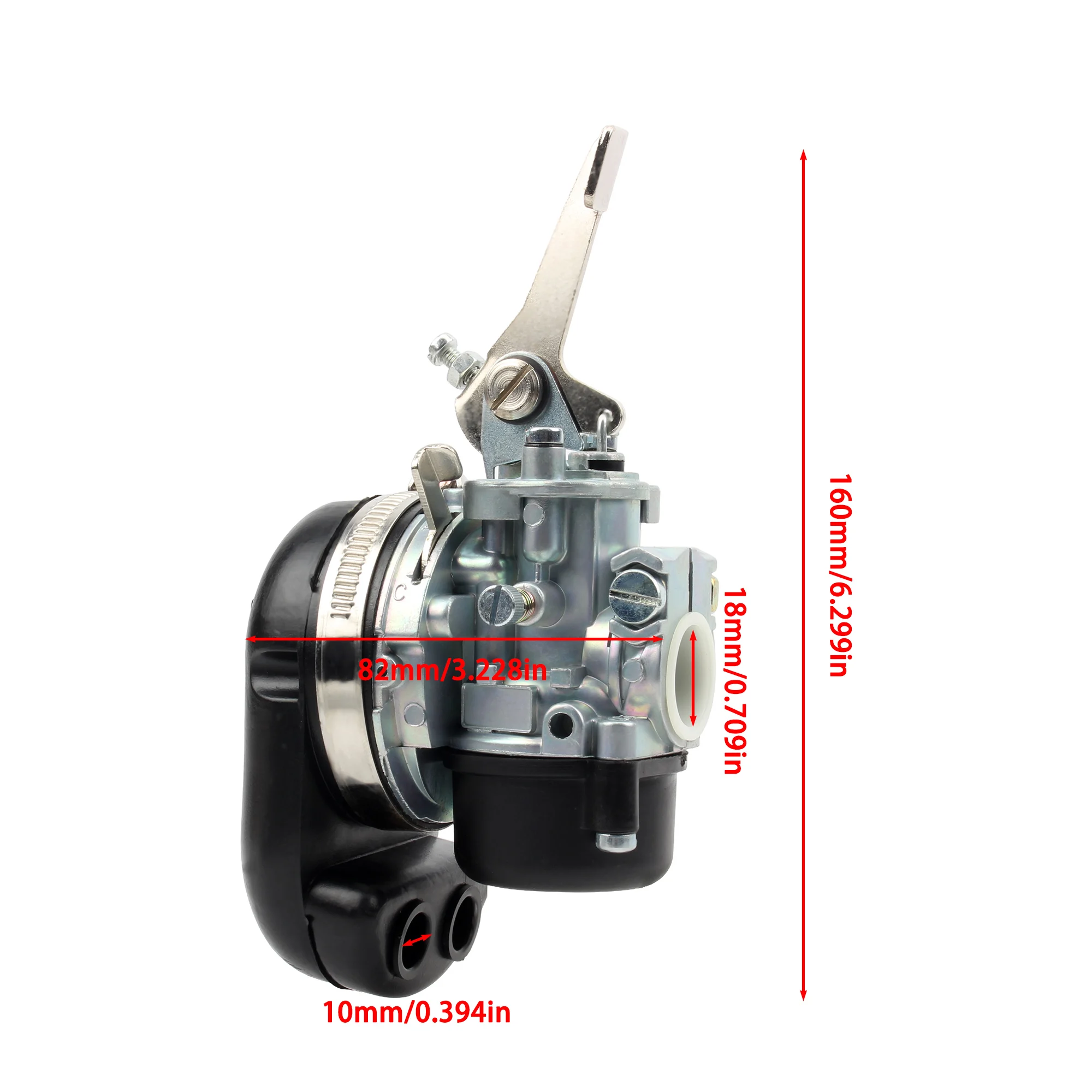 أجزاء محركات المكربن للدراجات النارية لـ Dellorto SHA14.12L SHA 14/12 X20 X30 سم 80 CM90 ملحقات سكوتر موتوكروس المعدلة #6