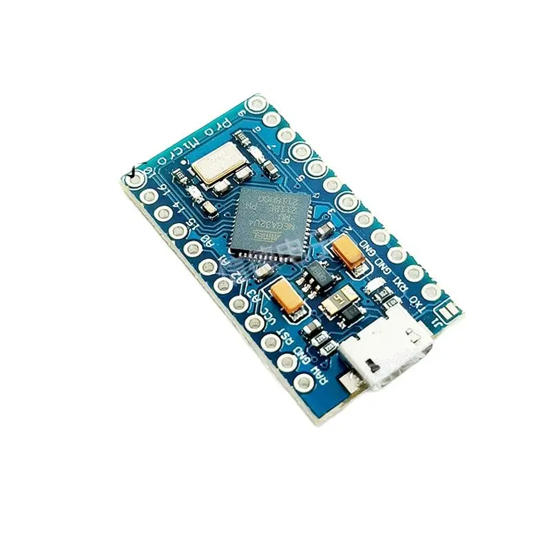 Pro Micro Microcontroller Development Board, Atmega32U4's Own USB Update Program, 5V, 16M,5PCS