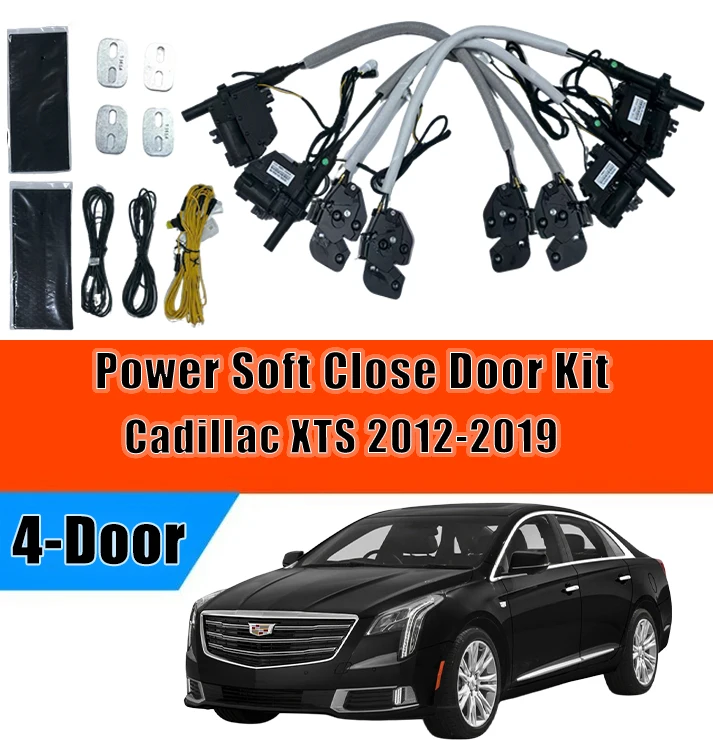 XCAR For Cadillac XTS 2012‑2019, Automatic Door Closing System with Electric Soft Close and Suction Lock