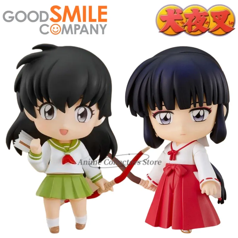 

IN STOCK Original Good Smile Company GSC Nendoroid Inuyasha Higurashi Kagome Kikyo Anime Action Figure Toys Gift