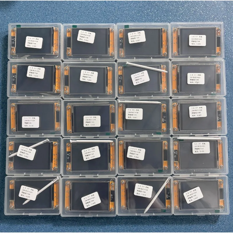4Pcs/Set New Bitcoin Miner Nerd Miner V2 2.8 Inches BTC Miners 999kH/S BTC BCH DGB Solo NMminer Firmware Nerdminer LCD Display
