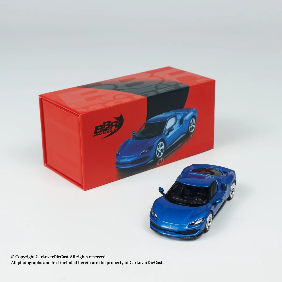 **Next недельное поступление** Литая под давлением модель автомобиля BBR 1:64 296 GTB Blu Corsa