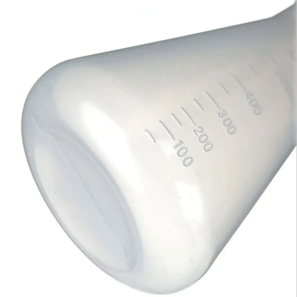 1/2Pcs Practical 50ml 100ml Plastic Erlenmeyer Flask Polypropylene Clear Erlenmeyer Flask Conical Bottles Laboratory Chemical