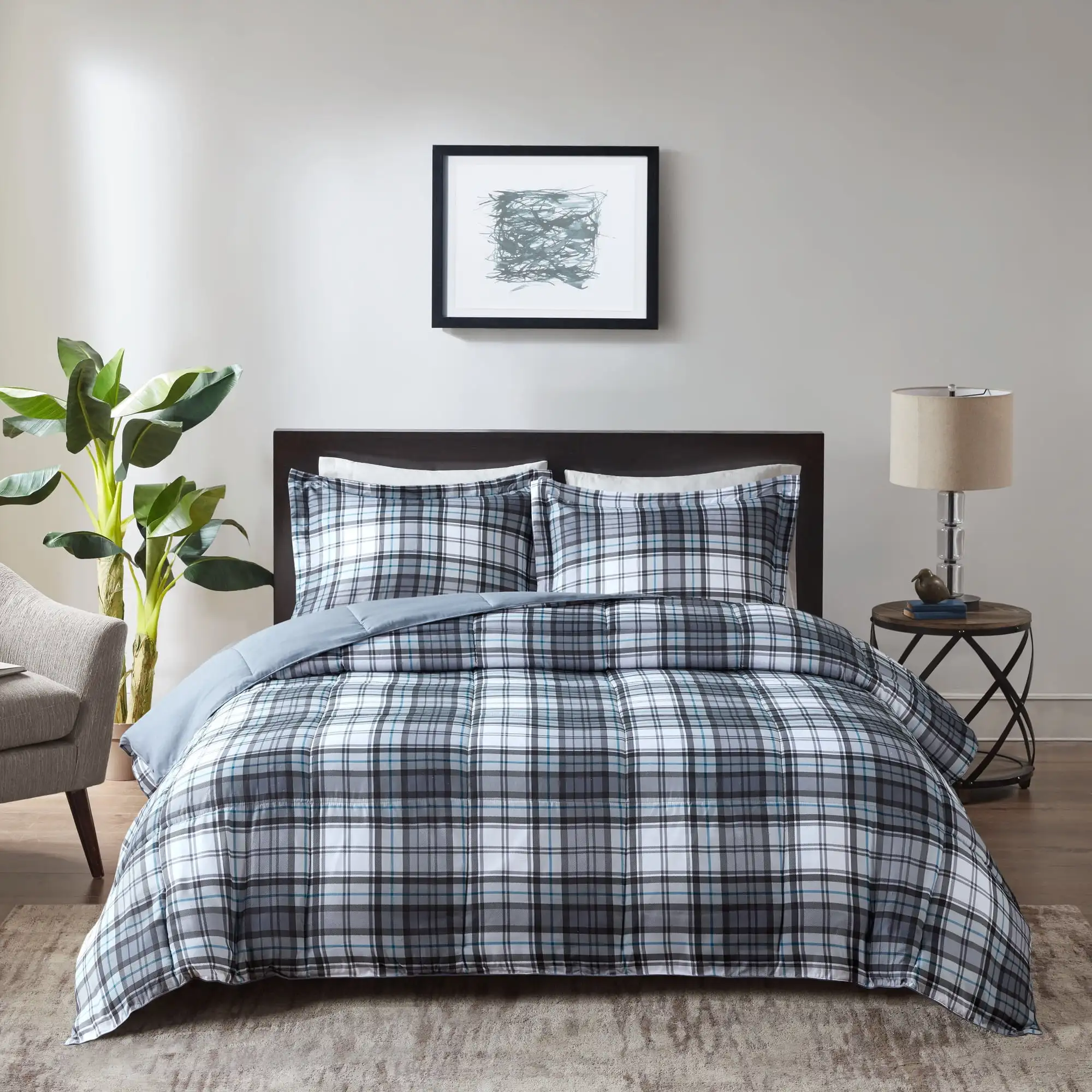 

Hartford 3m down Alternative Comforter Mini Set, Twin/Twin Xl, Grey