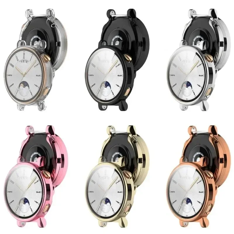 PC Case Glass for Huawei Watch GT 4 46mm 41mm / GT4 46 41 mm Smart Watch Accessories Full Cover Protective Hard Cases