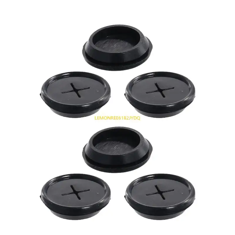 M7DF 3/6PCS Барбекю Гриля Гриль Гримт Силиконовая прокладка резиновый мясо зонд нагрузка на черная температура