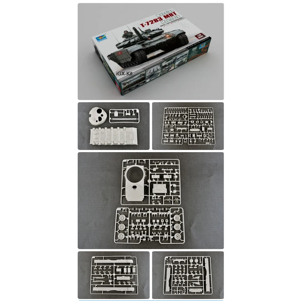 

Trumpeter 09561 1/35 Scale Russian T72 T-72B3 MBT Main Battle Tank Mod2016 Military Assembly Plastic Gift Toy Model Building Kit