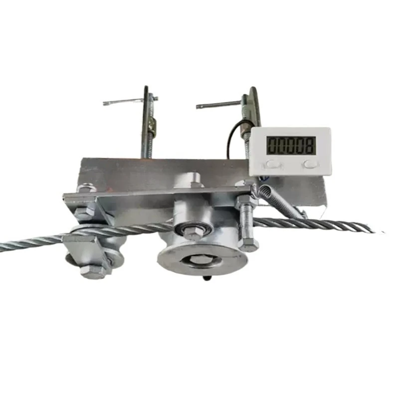 Wire Rope Length Counter Special For Electric Hanging Basket Ship Elevator Cable Electric Wire Rope Meter Measuring Equipment
