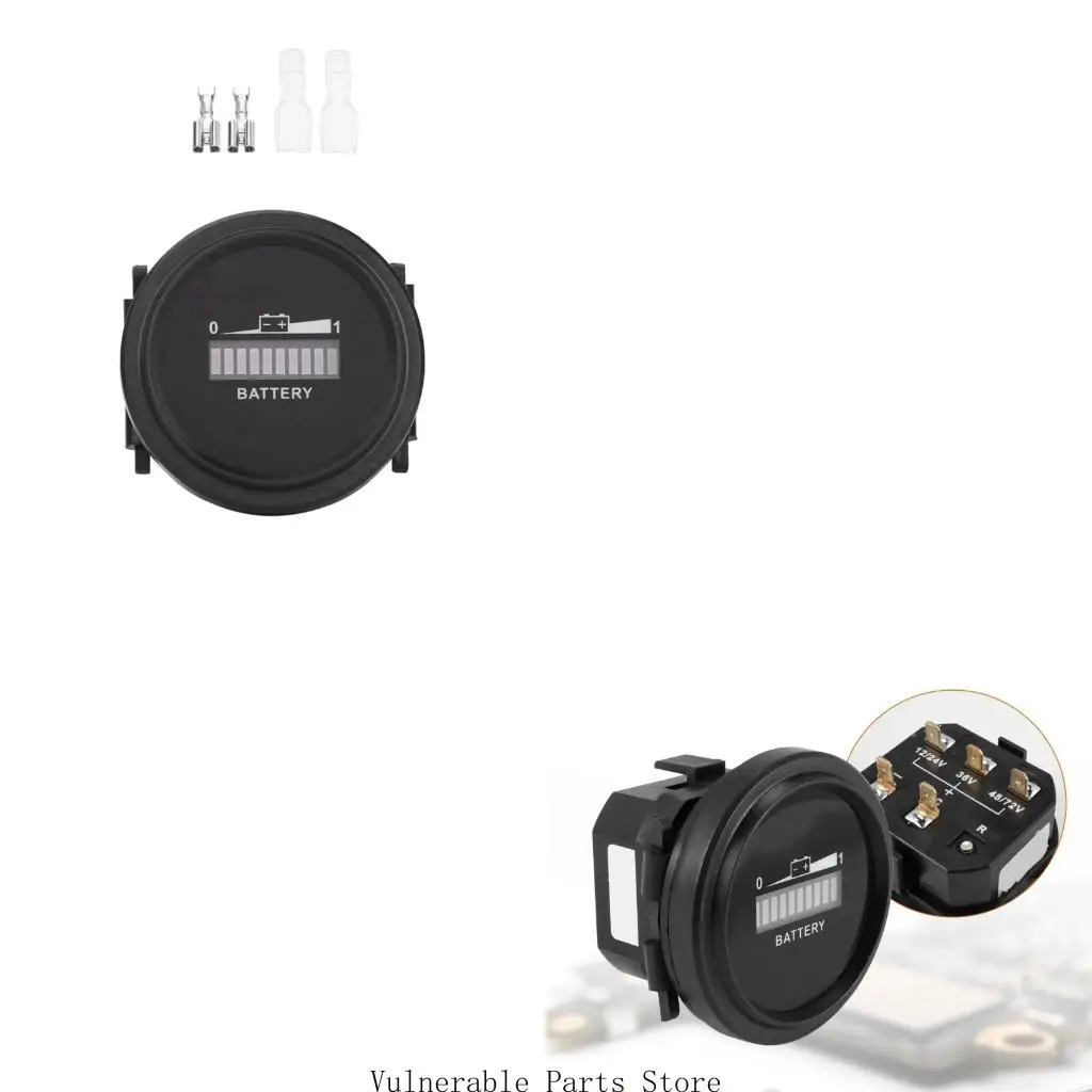 

D0UC Высокая точность монитор емкости для батареи с ЖК -процентным показателем уровня напряжения дисплея для морского вилочного