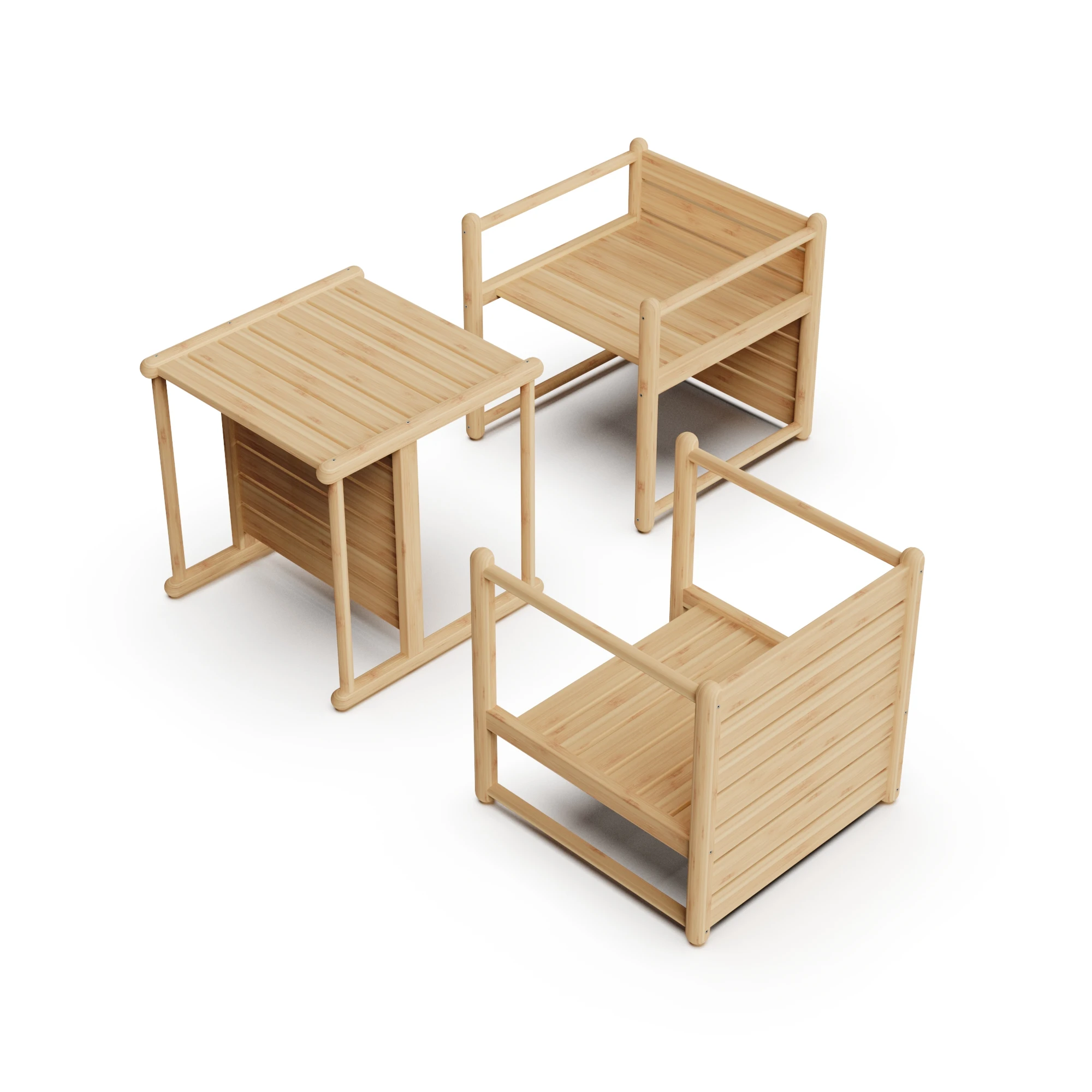 

Детский многофункциональный стул для комфорта и удобства детей, бамбуковый табурет-ступенька