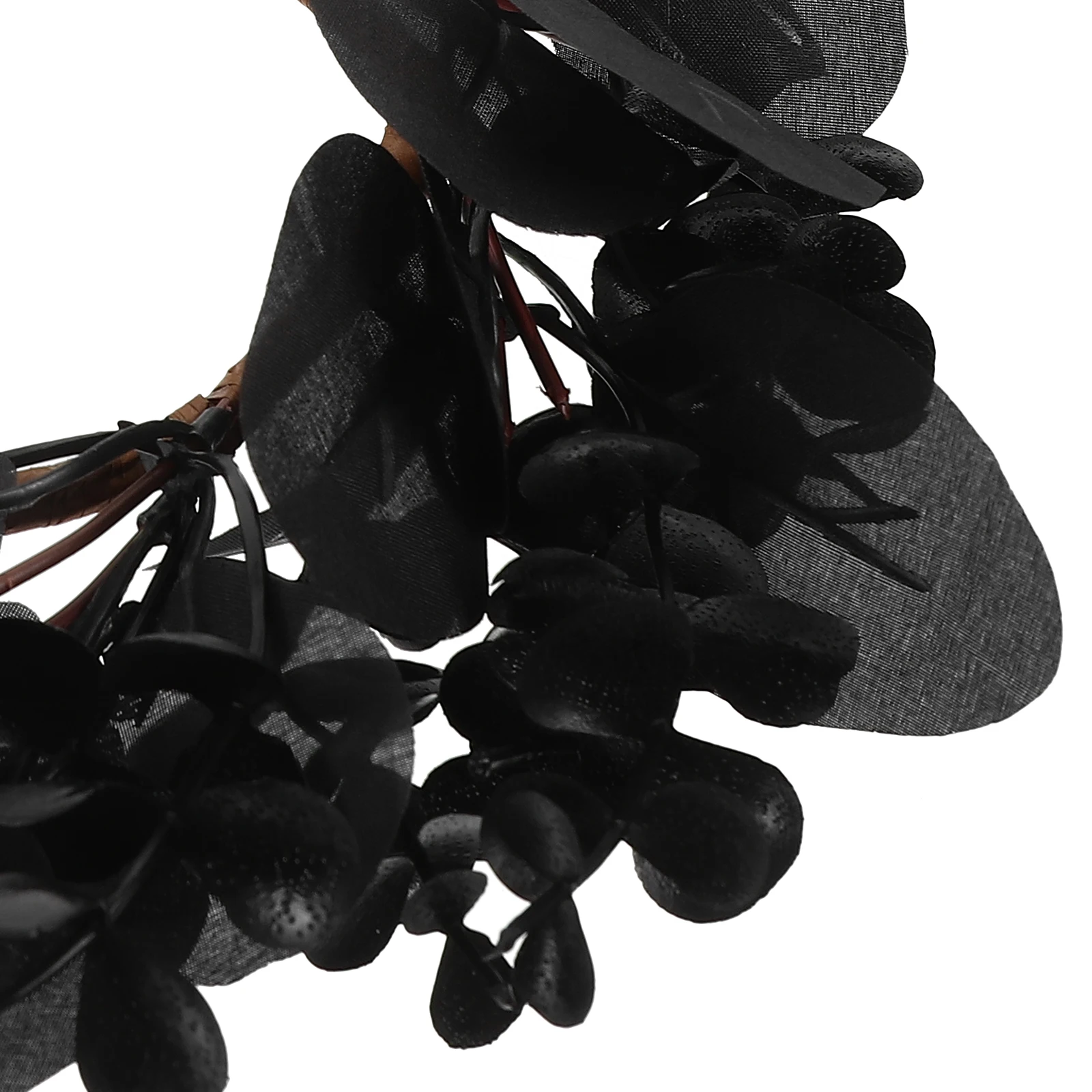 

Black Wreath Halloween Decor Maple Halloween Wreath For Front Door Decor Leaf C Pumpkin naments Home Decoration Party