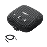 New TRIBIT StormBox Micro-Type 2 Portable Bluetooth Speaker 90dB Loud Sound Deep Bass Camp Small Speaker