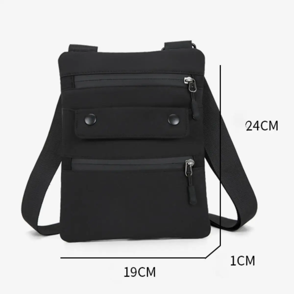 Men Shoulder Bag Stylish Lightweight Crossbody Bag for Dating Shopping