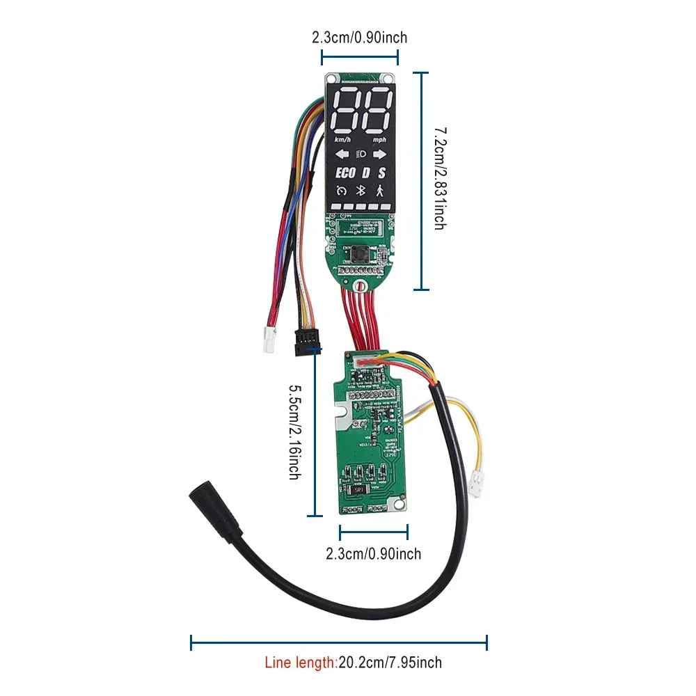 Controller für Ninebot F2/F2 Pro/F2 PLUS LED-Display-Bildschirm, Dashboard-Leiterplatte, PCB-Motherboard, OEM-Schaltkreis-Steuerplatine – Detail 14