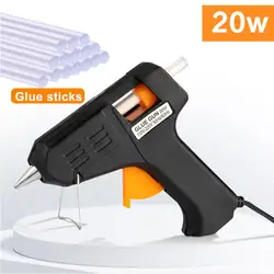 Hot Melt Glue Gun With 7mm 11mm Glue Sticks 60W Mini Electric Heating Household Hot Glue Gun Home DIY Tools Craft Repair Tools