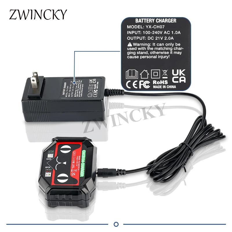 ZWINCKY Nieuwe Li-Ion Batterij Oplader Voor Carftsman 2A Oplaadstroom voor Craftsman Li-Ion Power Tool 20V max Lithium batterijen