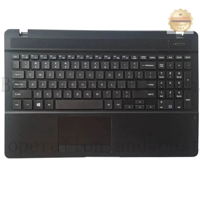 YD Laptop PalmRest&keyboard For Samsung NP370B5L NP371B5L NP370E5L 370B5L 371B5L 370E5L English US Korea KR Upper Case Touchp