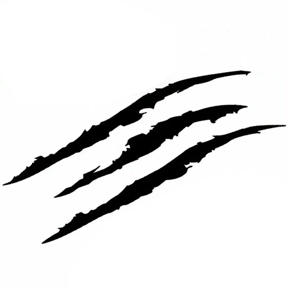 Ctcmfun reflective monster scratch stripe claw print automobile and motorcycle decoration waterproof Vinyl Sticker 20cm-7.87cm