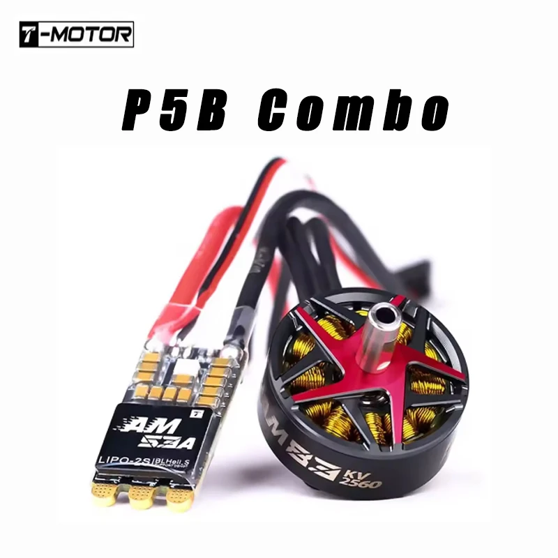 T-MOTOR P5B Combo (AM83 Brushless Motor + AM53A 2S Plane ESC) For RC Fixed-Wing Airplane Drone