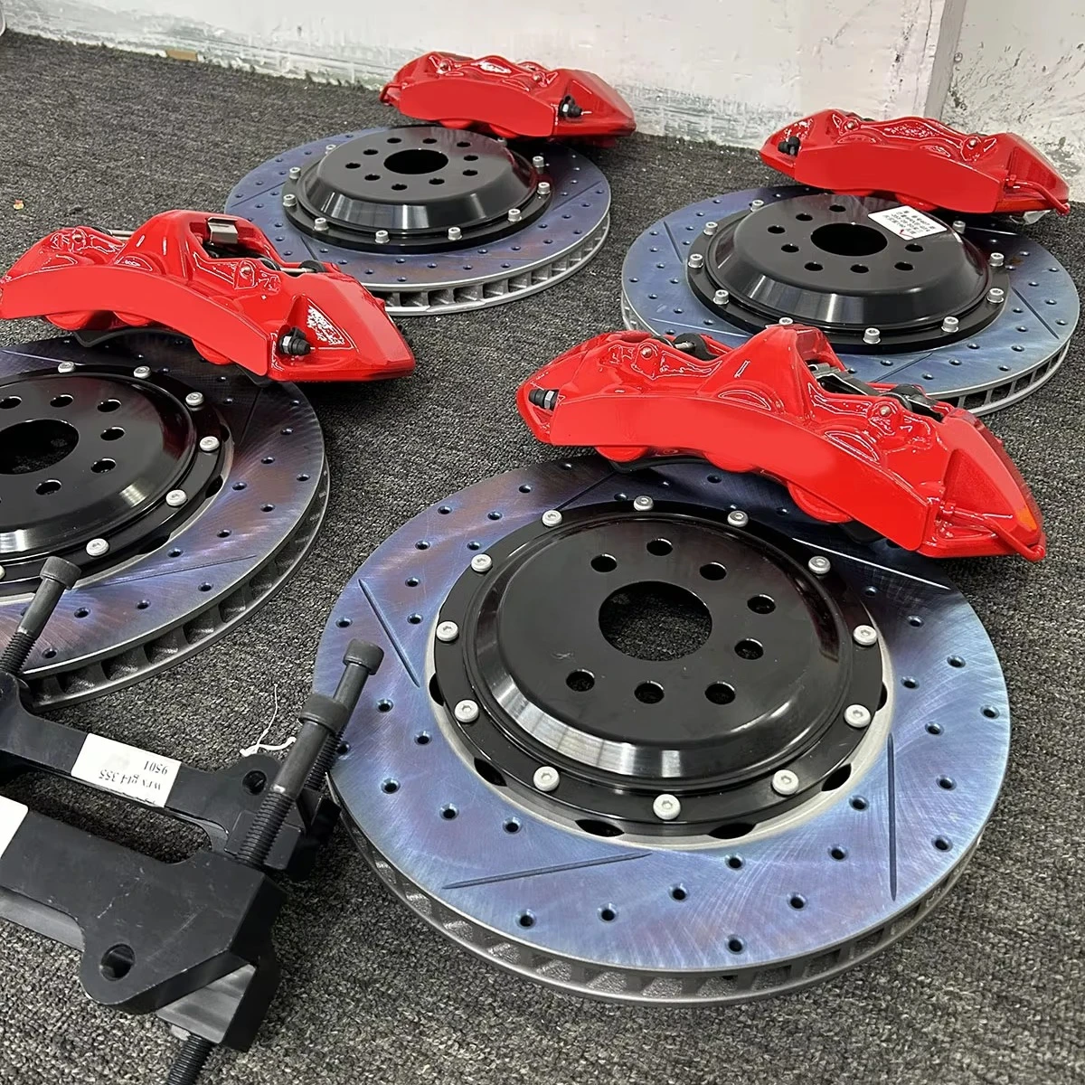 

Auto Brake Systems Racing 6 Piston Brake Caliper Big Brake Kit Nisan Infiniti BRZ WRX