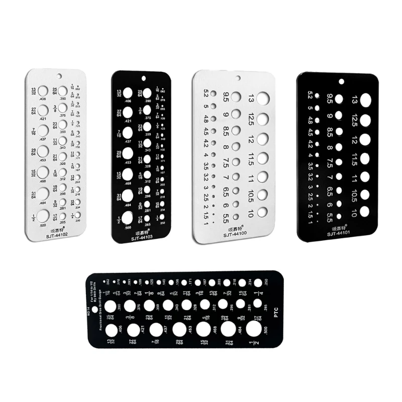 29 agujeros medidor broca para medición precisa medidor taladro taladro índice calibre fracticional taladro