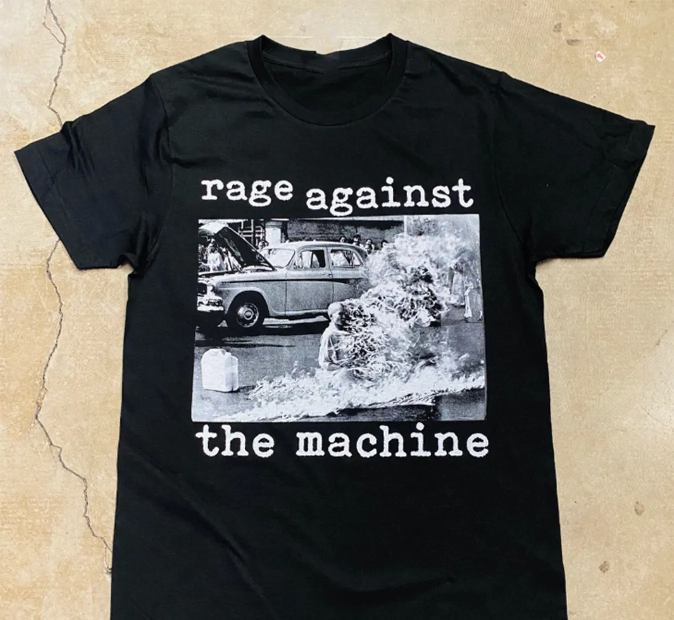 Rage against the machine Band T Shirt Black Size S M L 2345XL
