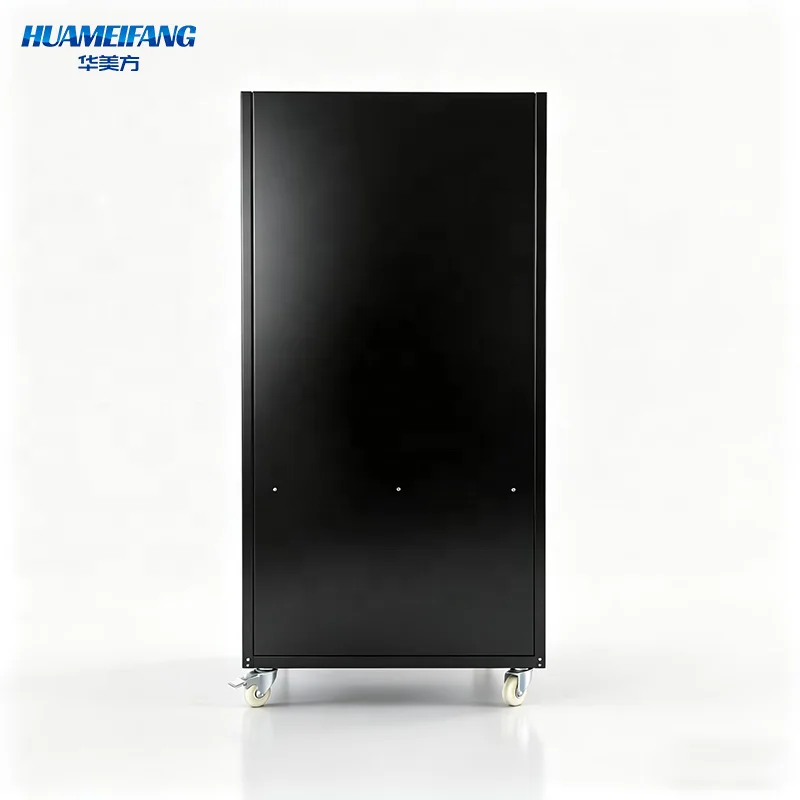 Huameifang Electric New Industrial Wet Film Humidifier Digital Display Stainless Steel Tank Pump Drain 192L/Day Capacity 1-Year