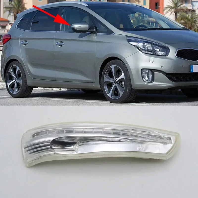 Lámpara de espejo lateral para coche, luz de señal de giro para KIA Carens Rondo RP 2014, 2015, 2016