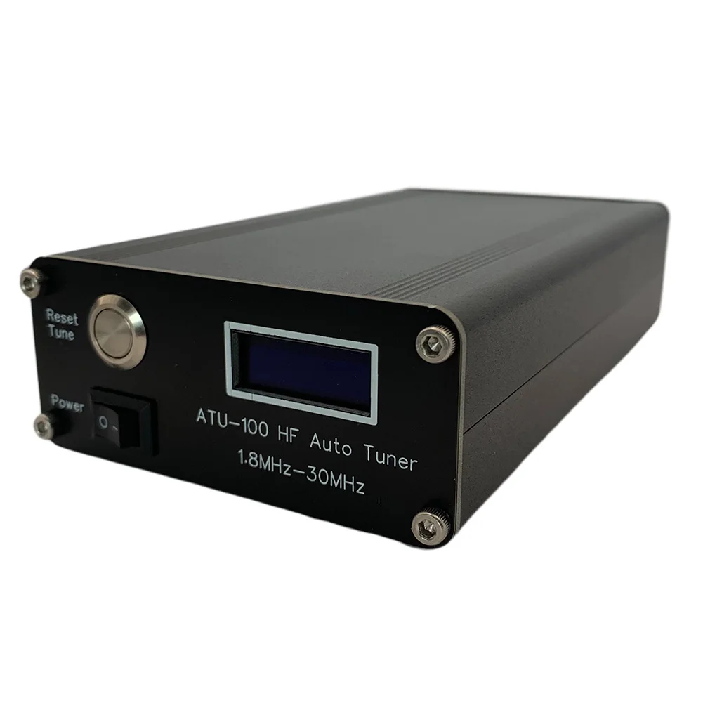 

ATU-100 Antenna Tuner by N7DDC+0.91 OLED V3.1 HF Auto Tuner 100W Automatic Antenna Tuner 1.8MHz-30MHz