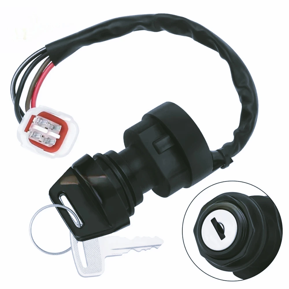 M MATI interruptor de llave de encendido para Yamaha YFZ350 Banshee 350 1995-2001 3GG-82510-00-00 3GG-82510-01-00