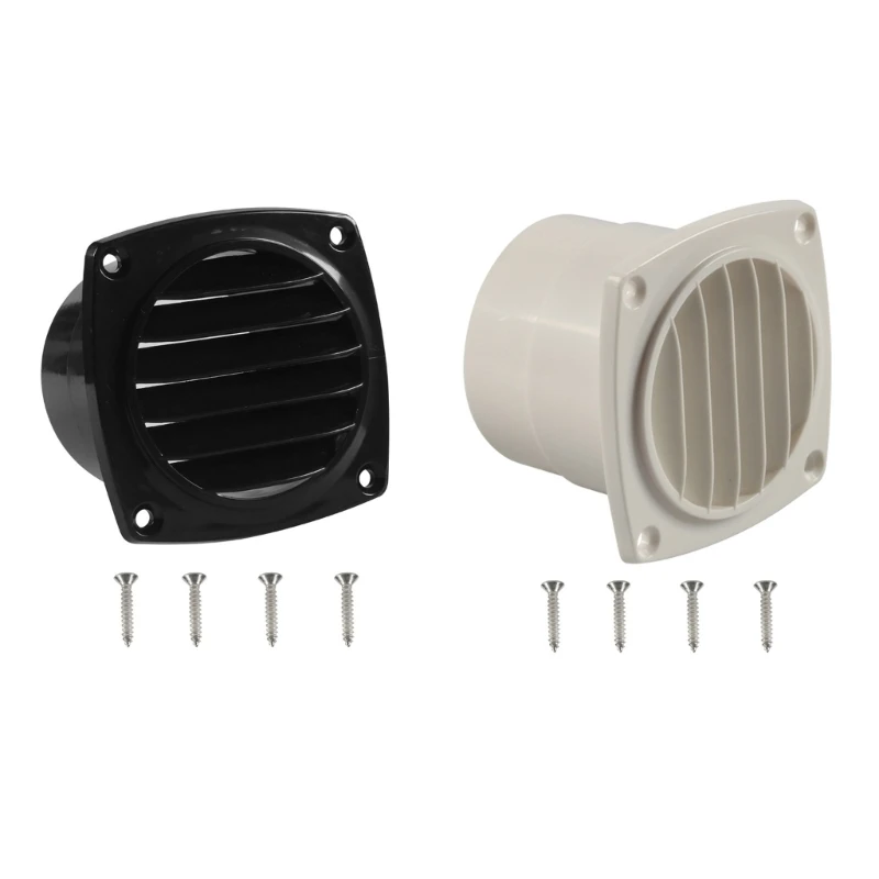 Air Hose Thru Vent Louvered Hose Vent Universal Ducting Ventilation Air Vent