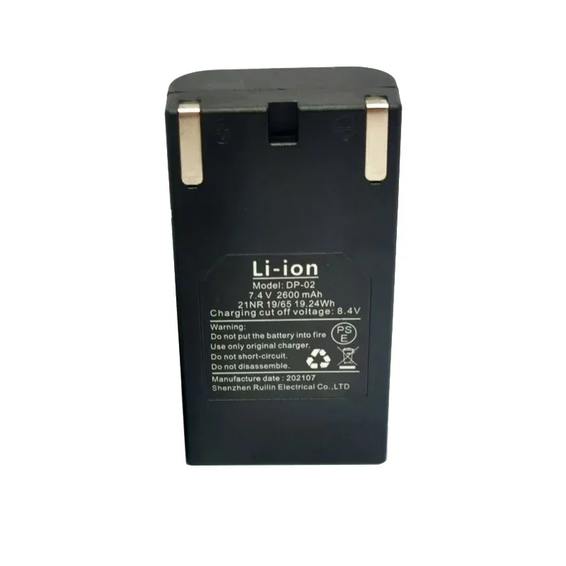 100%New Original 7.4V 2600mAh Lithium Battery for Huepar S03CG/S03DG/S04CG/6 Series Cross Lines Laser Level Extra Backup Battery
