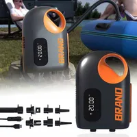Electric Air Pump Inflatable DC Sup Pump 20PSI Electric Inflatable Deflatable Air Inflator for Surfing Paddle Board Boat Kayak