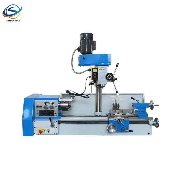 BVB25-3 3in1 multipurpose family use mini bench horizontal lathe machine