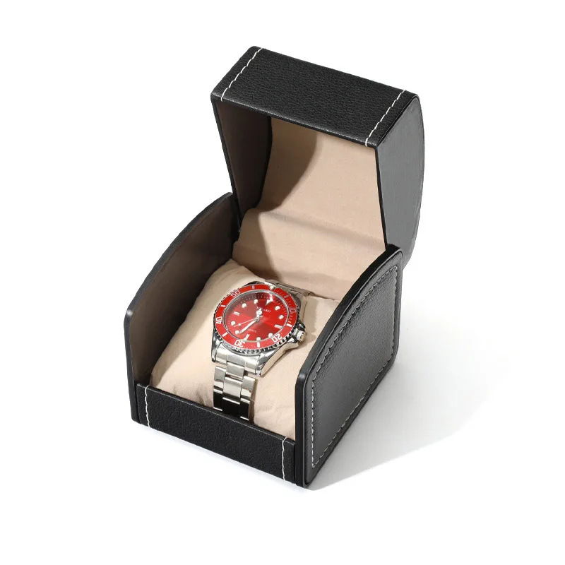 Сумка для часов, синяя и черная байковая подарочная сумка, дорожный футляр для хранения, прочный портативный защитный чехол для часов от пыли