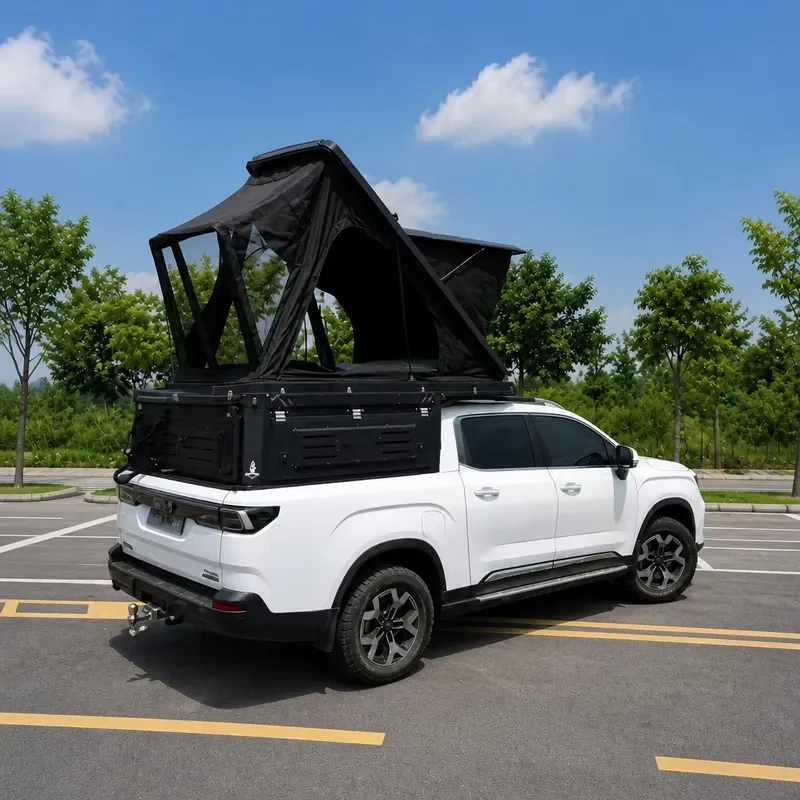 Hardshell Rooftop Tent 4x4 Pickup Truck Roof Tent Hard Shell Overland Camping